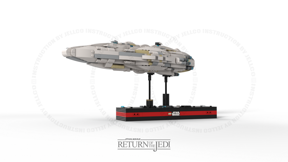 Lego Micro MC-80 Home One Type Star Cruiser for Rebel Alliance Fleet Complete Edition