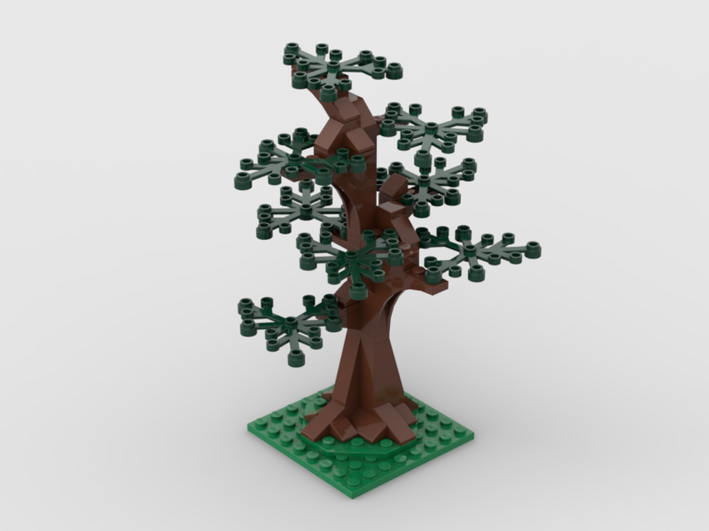 Lego Dark Green Forest Tree