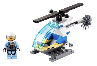 Lego Police Helicopter
