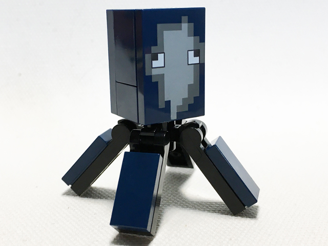 Lego Minecraft Squid - Brick Built