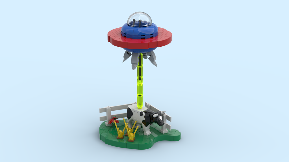 Lego Alien abduction