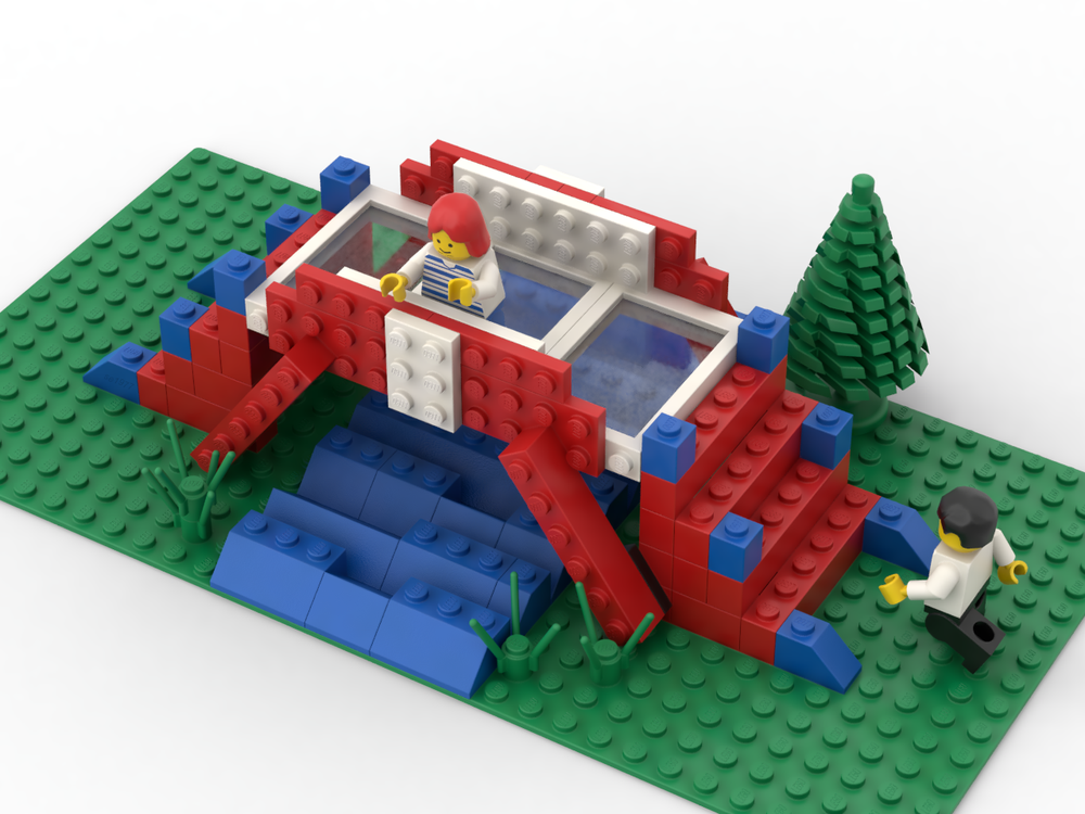 Lego 6370 Glass bridge