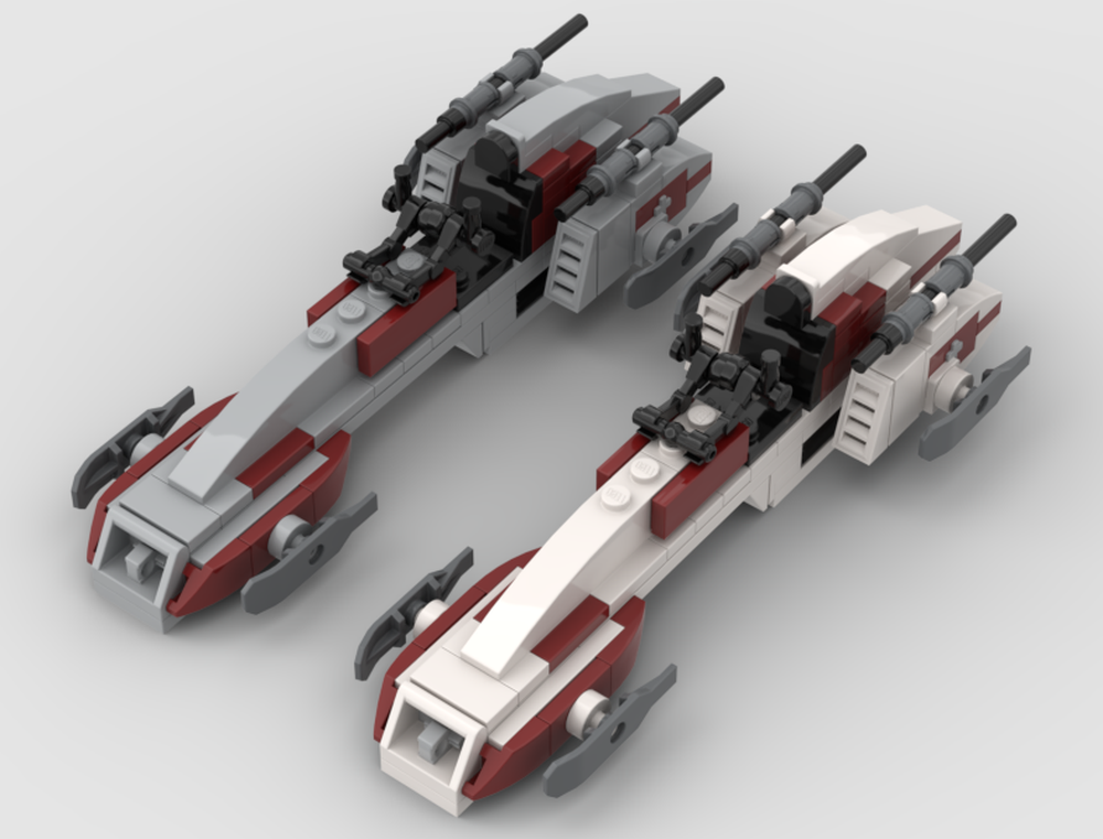 Lego BARC Speeder Red