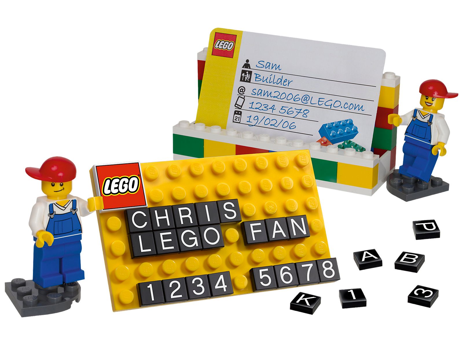 Lego Business Card Holder