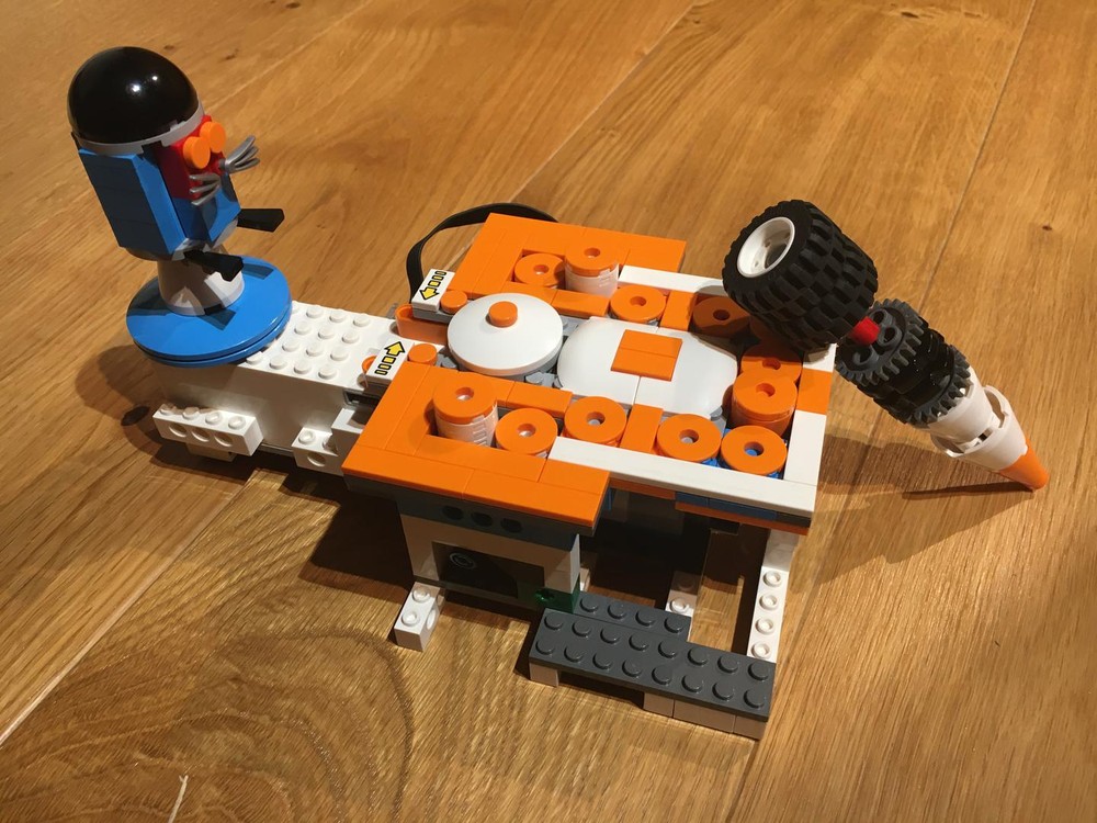 Lego Boost - a - Mole / Whack - a - Mole based on 17101