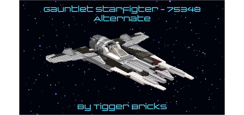 Lego Gauntlet starfighter - 75348 Alternate