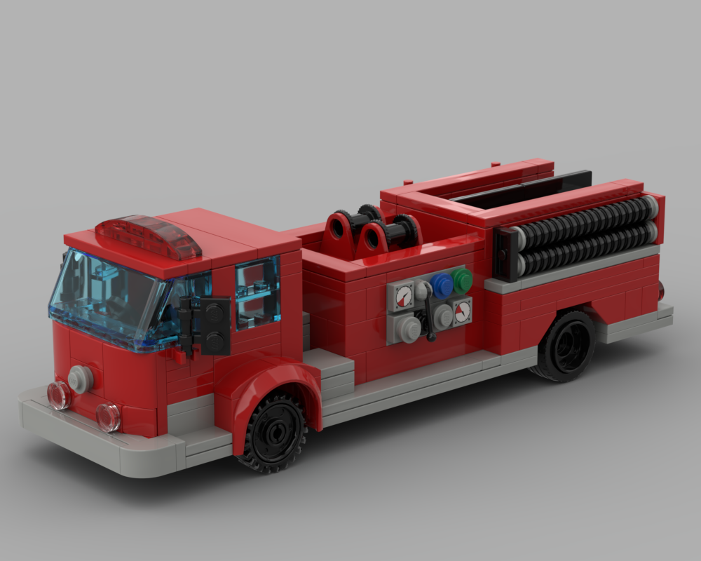 Lego 1971 Seagrave Fire Engine