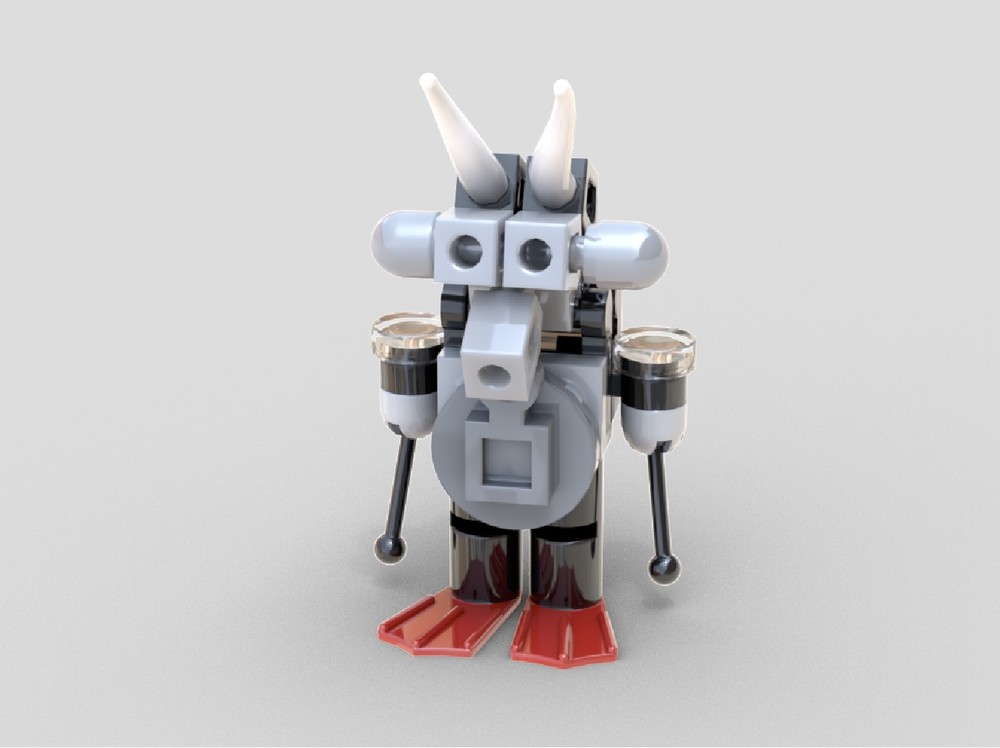 Lego Critters: 60092 XenoBull Warrior