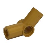 Lego Technic Axle and Pin Connector Angled #4 - 135° / Pearl Gold