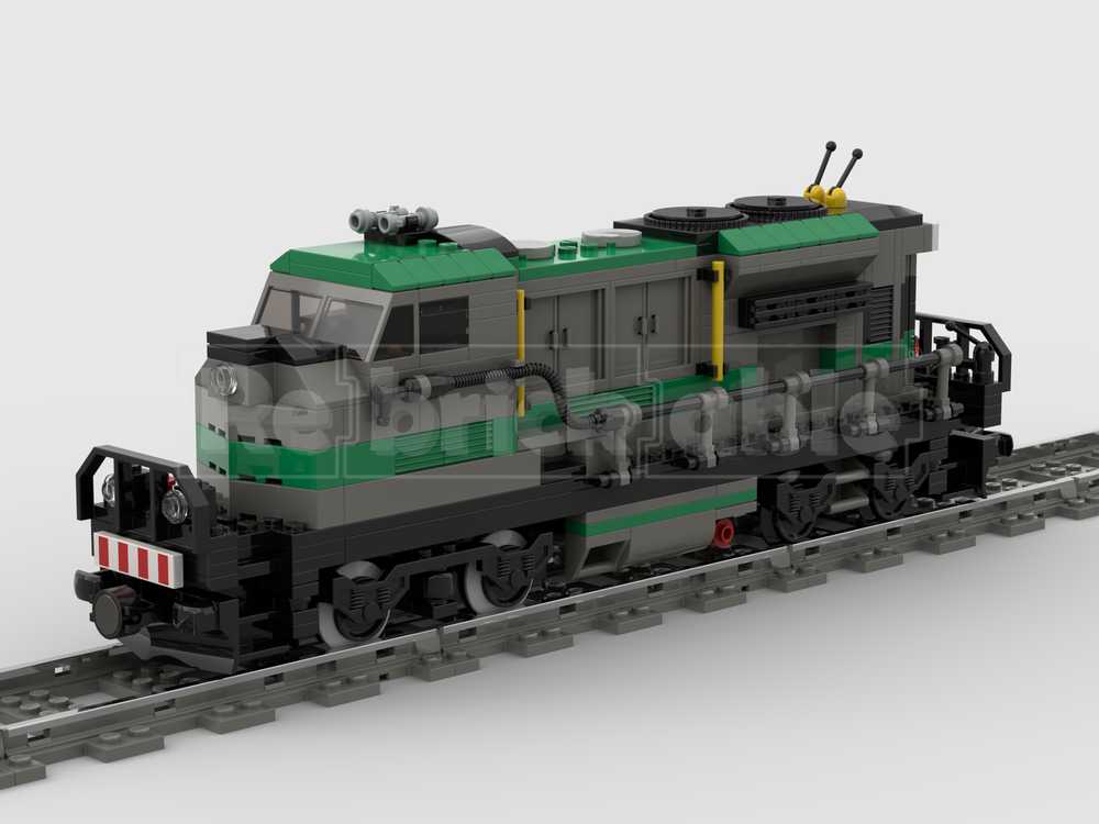 Lego Modified 4512 Locomotive