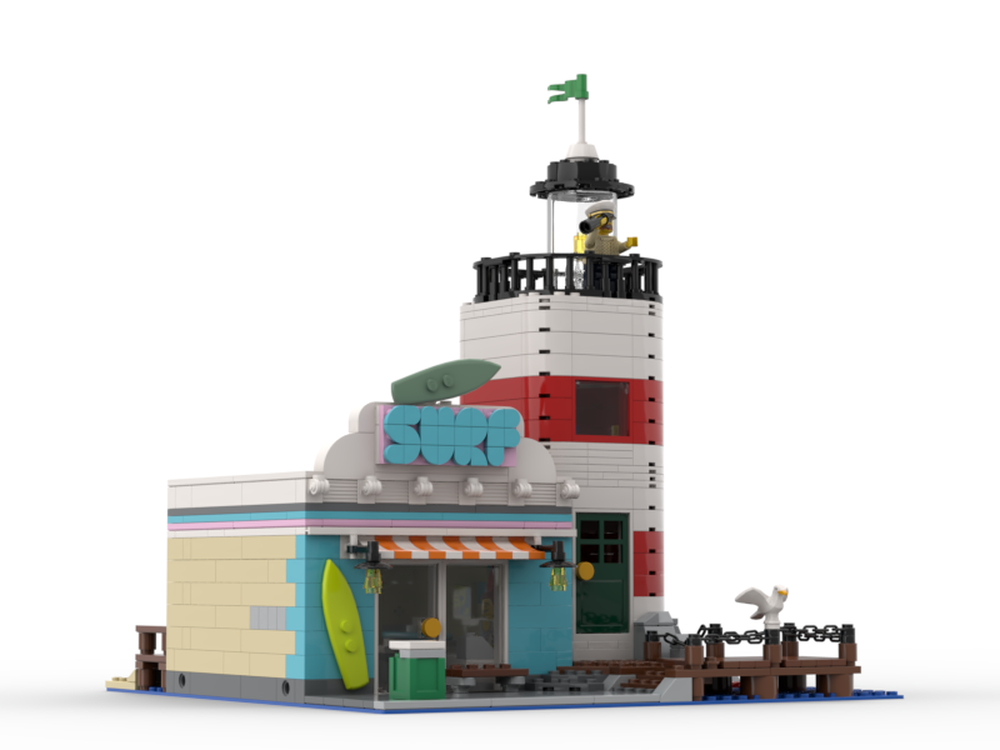 Lego Lighthouse & Board Shop