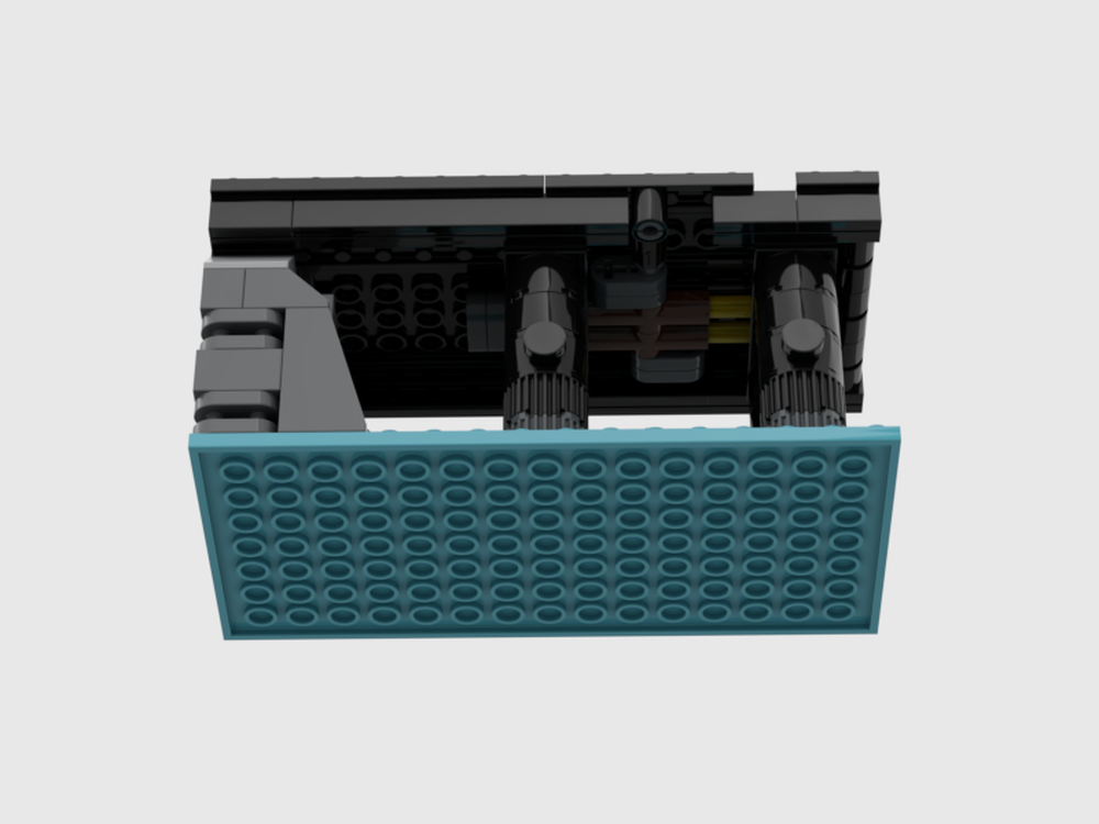 Lego Eldoado Fortress Trap Door Modification