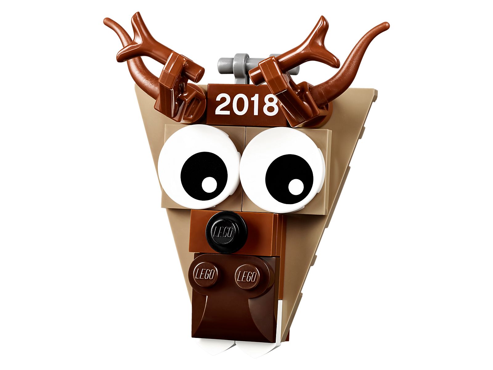 Lego Reindeer Head