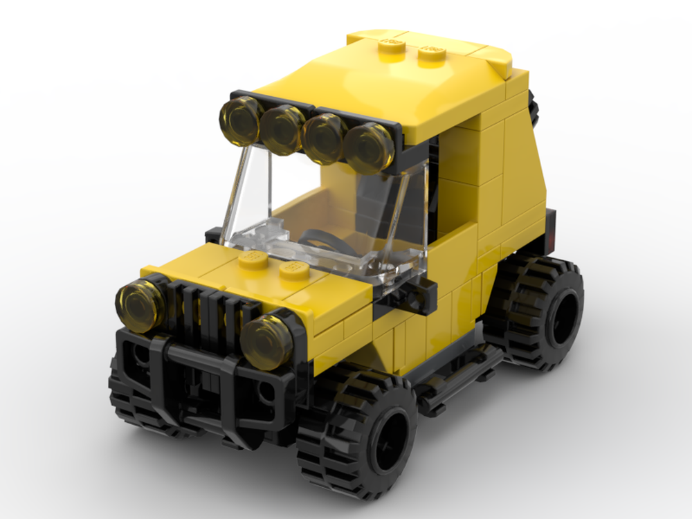 Lego 4 Stud Offroad Jeep