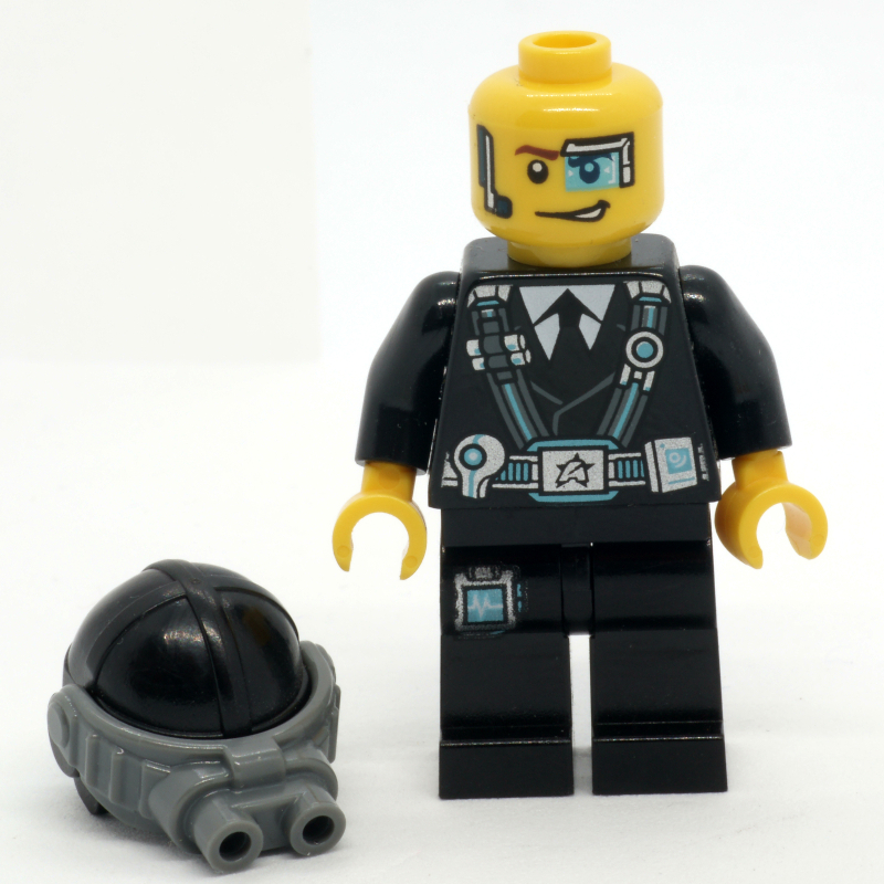 Lego Agent Curtis Bolt with Goggles