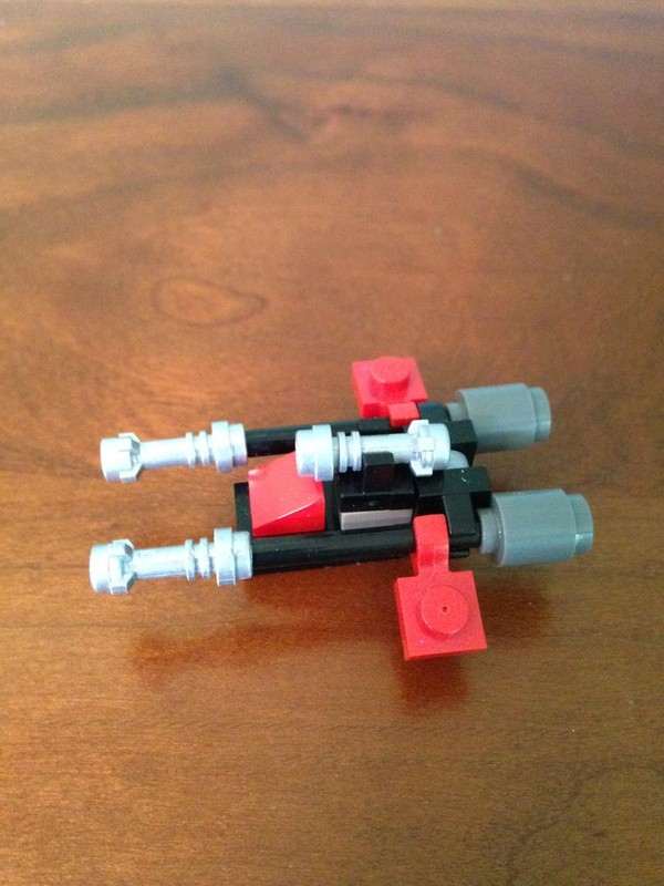Lego Red team gunship