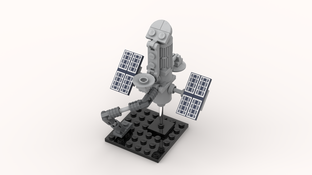 Lego Hubble Space Telescope and Canadarm