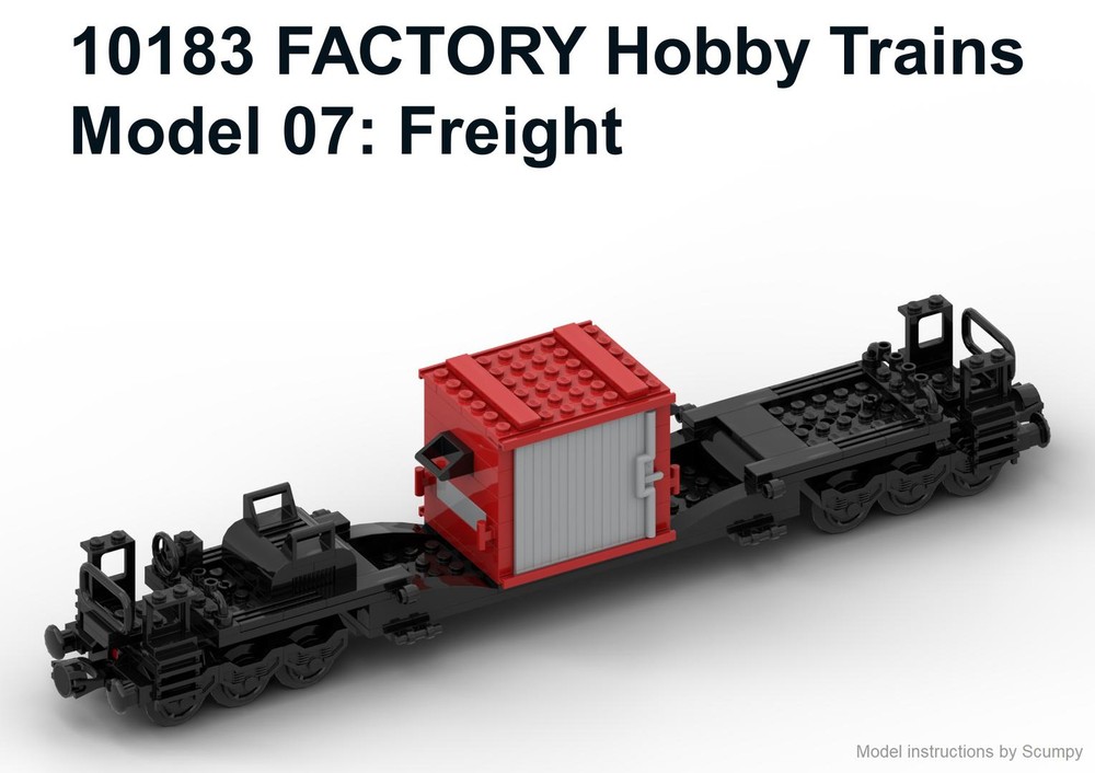 Lego 10183 Model 07: Freight