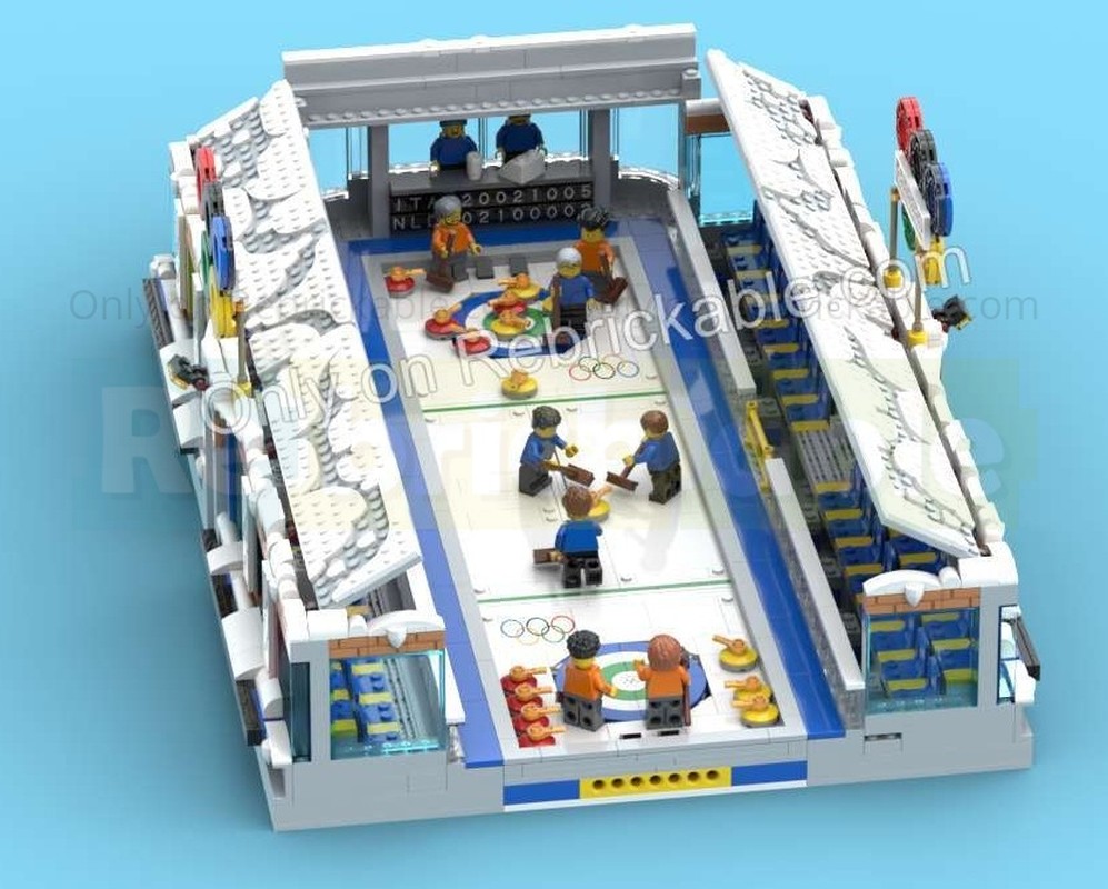 Lego Olympic Curling Arena