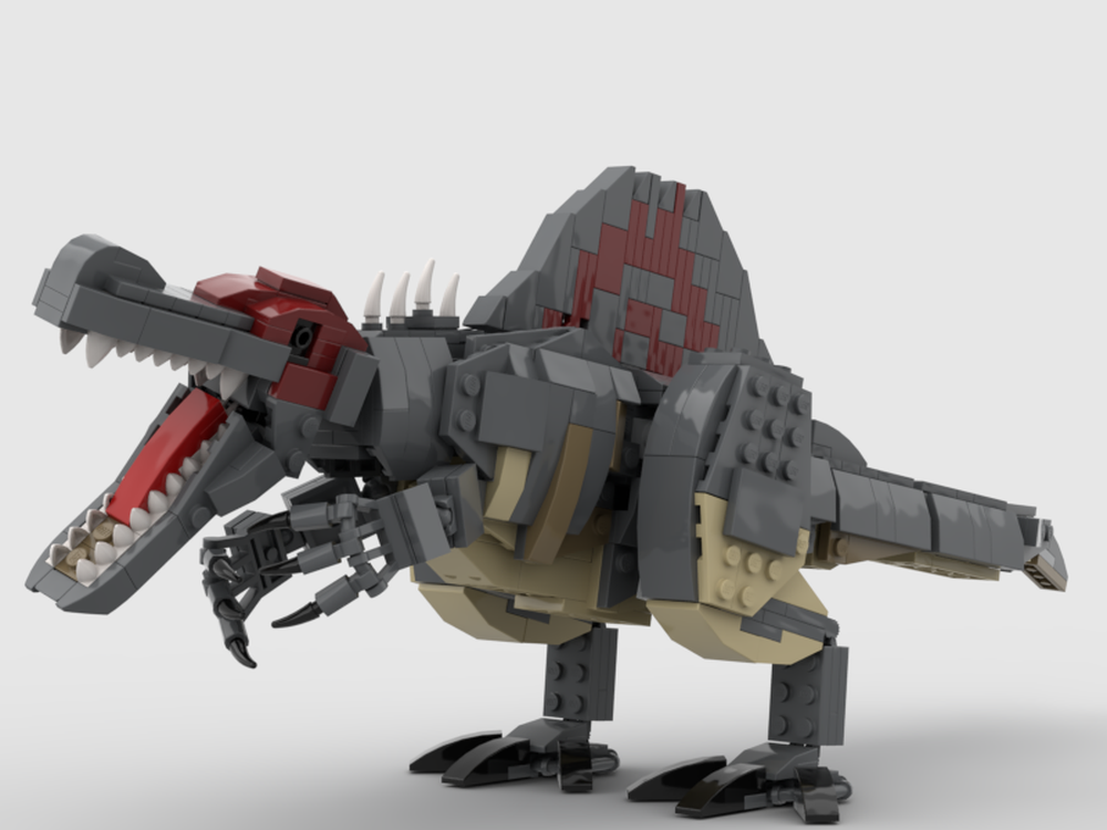 Lego Spinosaurus Minifigure Scale