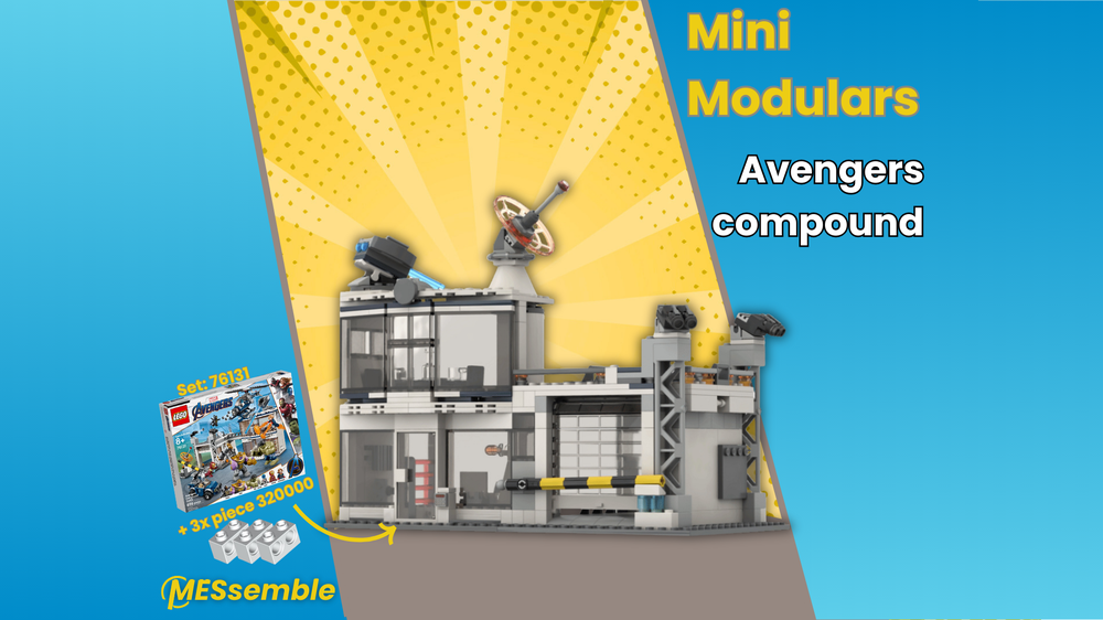 Lego Avengers compound - mini modular