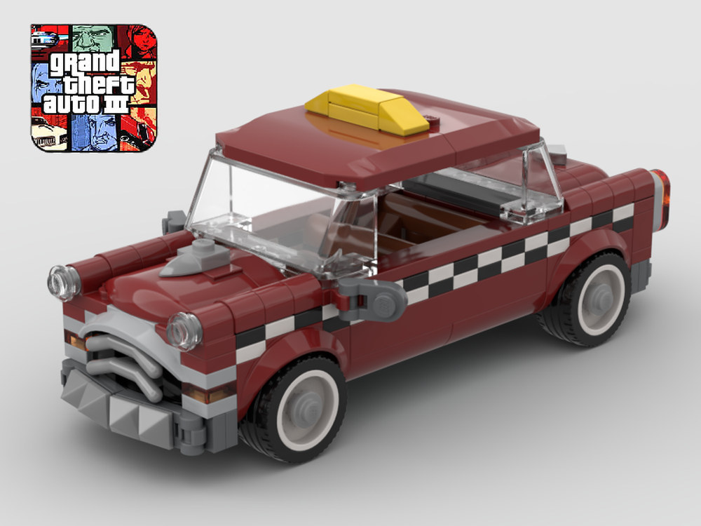 Lego Borgnine Cab from GTA3