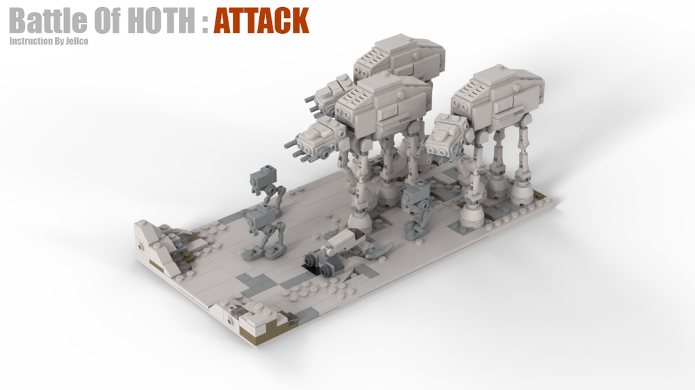 Lego Battle Of HOTH : ATTACK