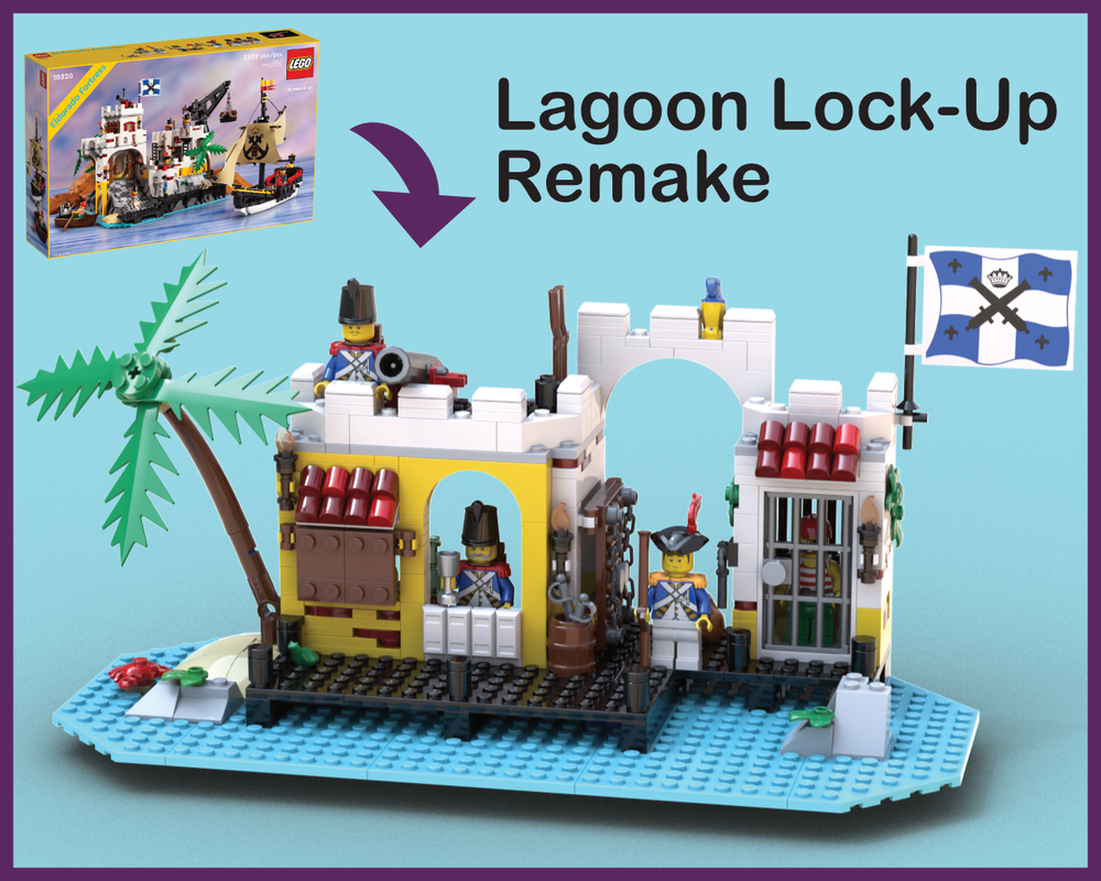 Lego 10320 - Lagoon Lock-Up Remake