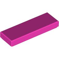 Lego Tile 1 x 3 / Dark Pink