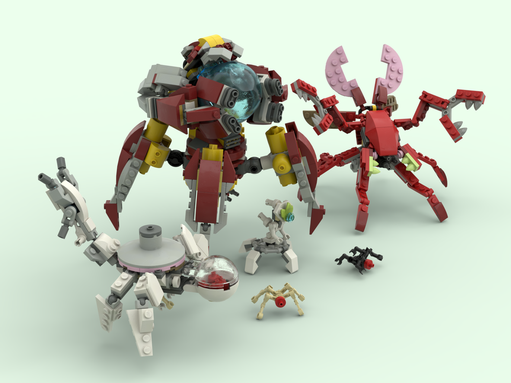 Lego Hive Queen Pheromon (31130 x 2, 31115)