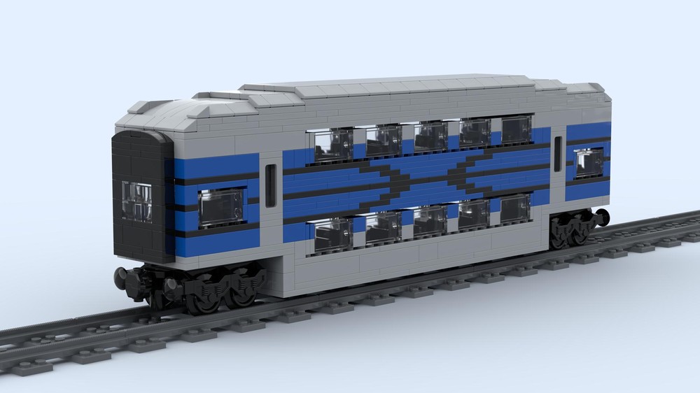 Lego Double decker train carriage