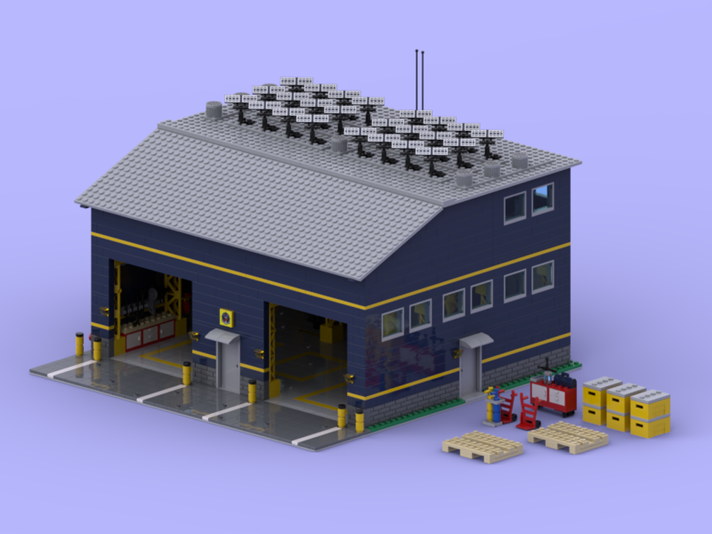Lego Deep Sea Explorers Maintenance Facility