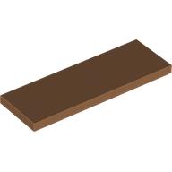 Lego Tile 2 x 6 / Medium Nougat