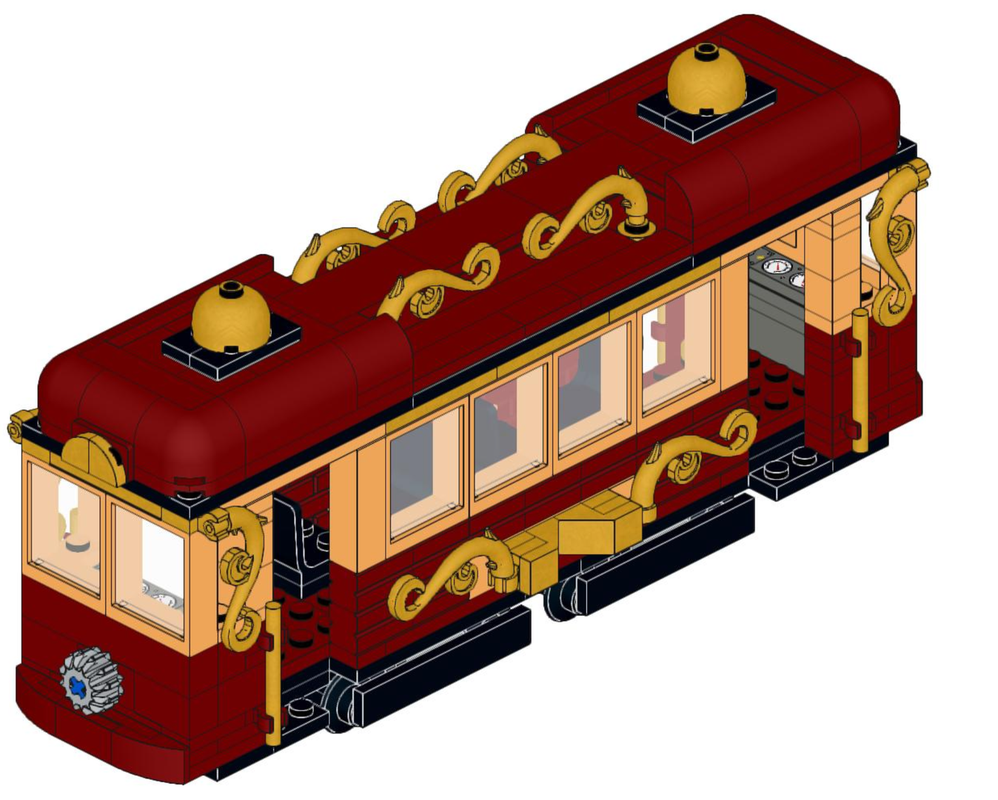 Lego Steam Punk Trolley Car