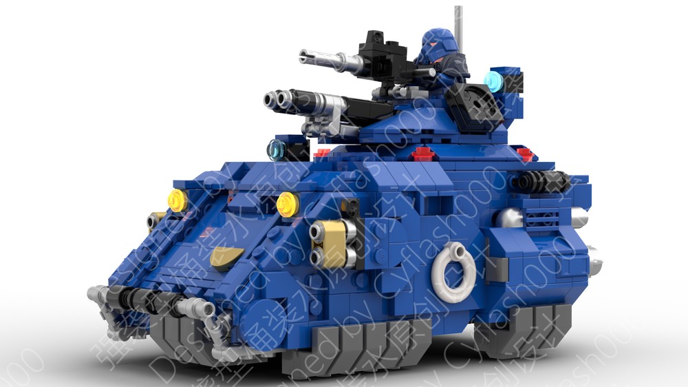 Lego Primaris Gladiator Tank from Warhammer 40K（minifig scale）