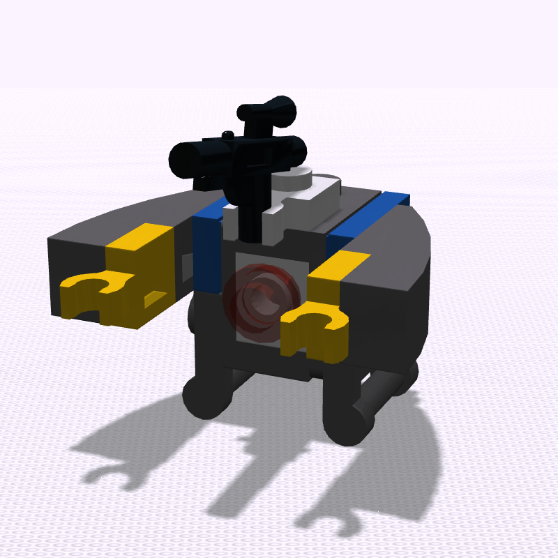 Lego Mini Ai Space Anti-Alien Robot