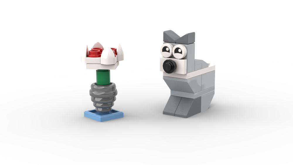Lego 11015 Cat and flower