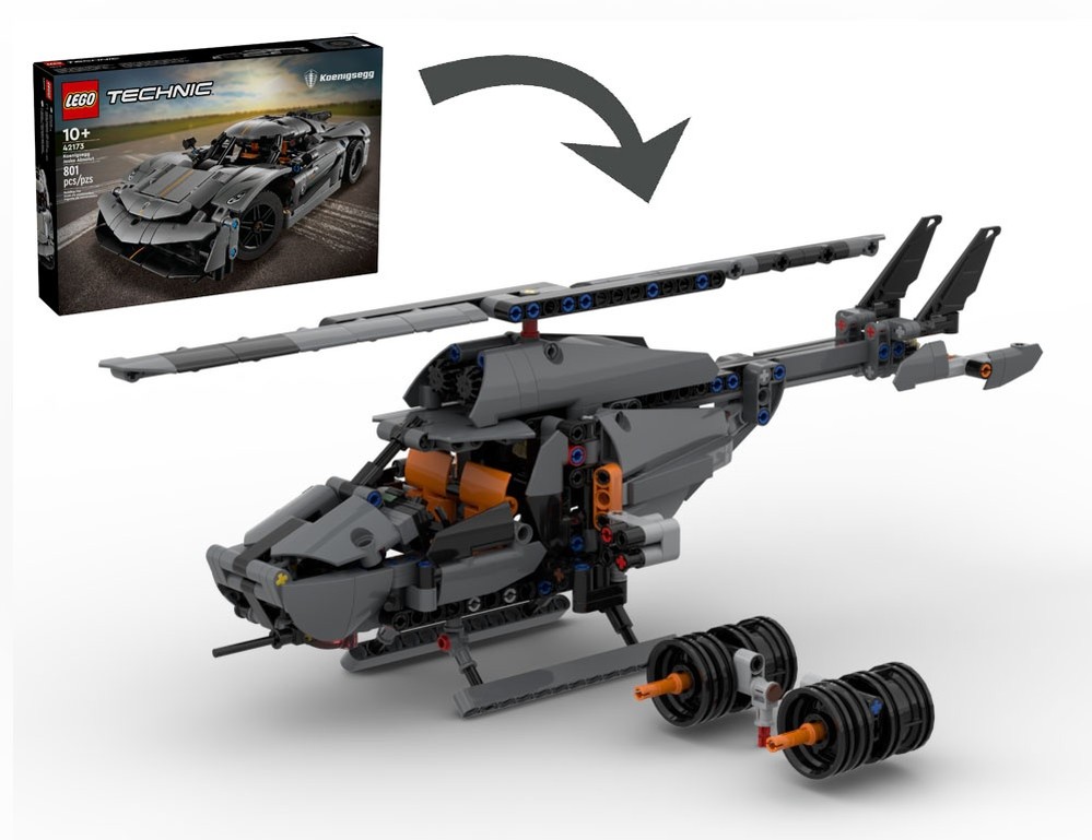 Lego 42173 Combat helicopter