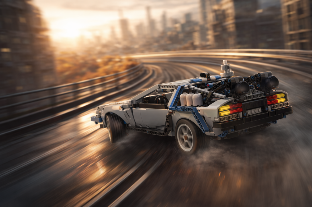 Lego 42210 Back to the Future Delorean
