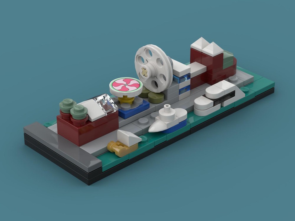 Lego Micro Chicago - Navy Pier