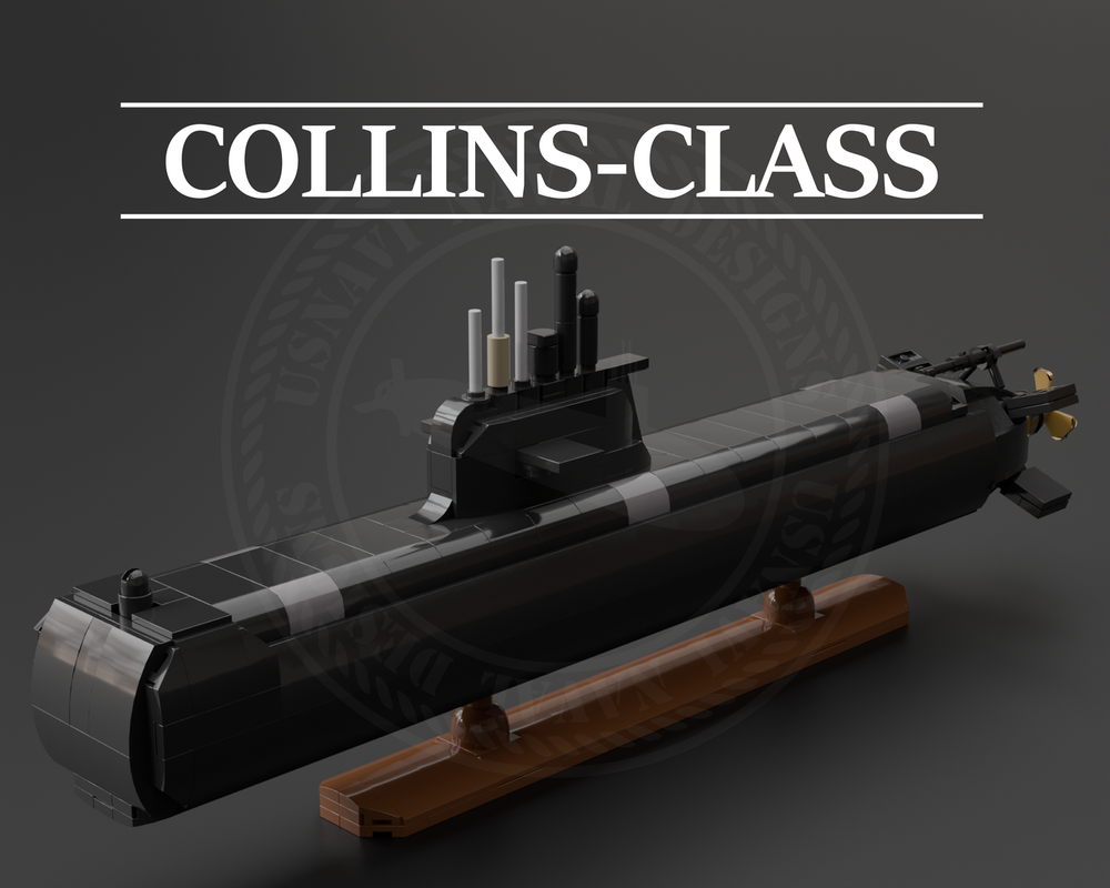 Lego Collins-class submarine