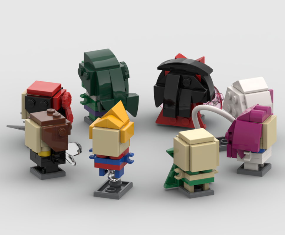 Lego Mini-brickheadz - Other Marvel Heroines