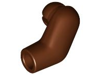Lego Arm, Left / Reddish Brown
