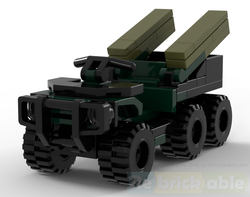 Lego 6x6 ATV FIM-92 Stinger transporter