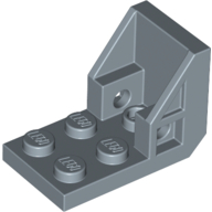 Lego Bracket 3 x 2 - 2 x 2 [aka Space Seat] / Sand Blue