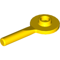 Lego Equipment Signal Paddle / Yellow