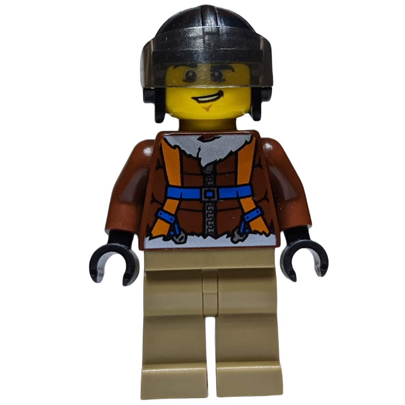 Lego Arctic Explorer, Pilot, Black Helmet
