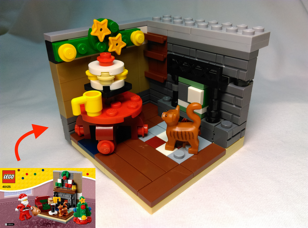 Lego Bakery Scene