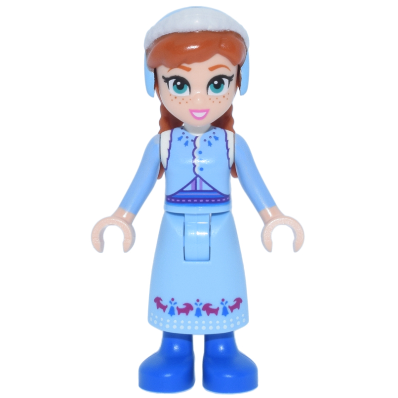 Lego Anna, Bright Light Blue Hat