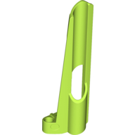 Lego Technic Panel Fairing # 8 Small Long, Large Hole, Side B / Lime